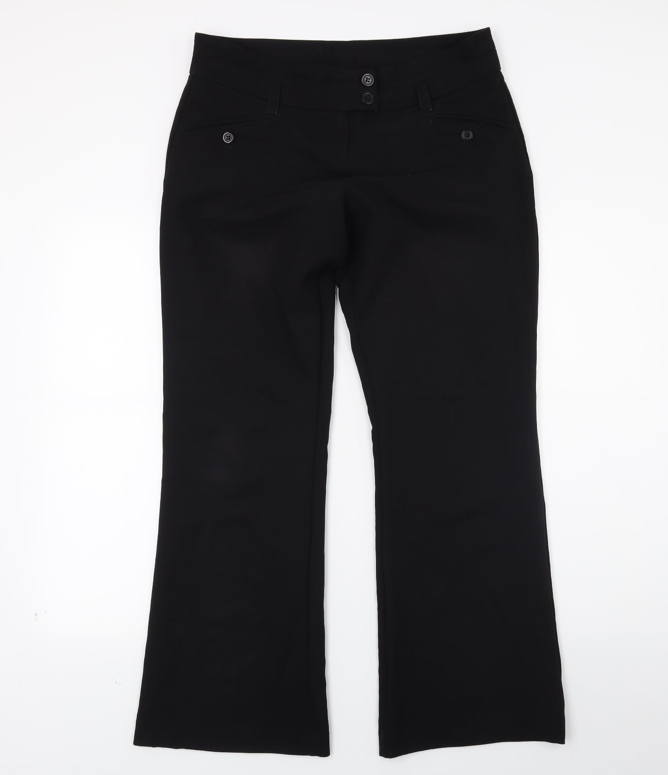 Newlook Womens Black   Trousers  Size 12 L27 in