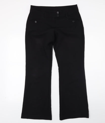Newlook Womens Black   Trousers  Size 12 L27 in