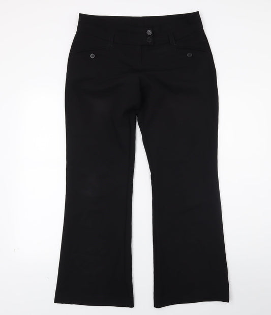 Newlook Womens Black   Trousers  Size 12 L27 in