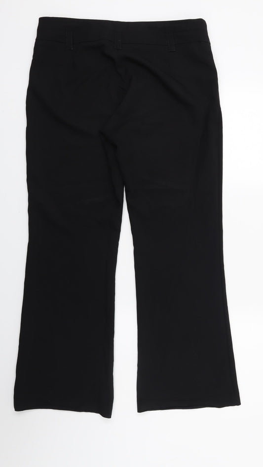 Newlook Womens Black   Trousers  Size 12 L27 in