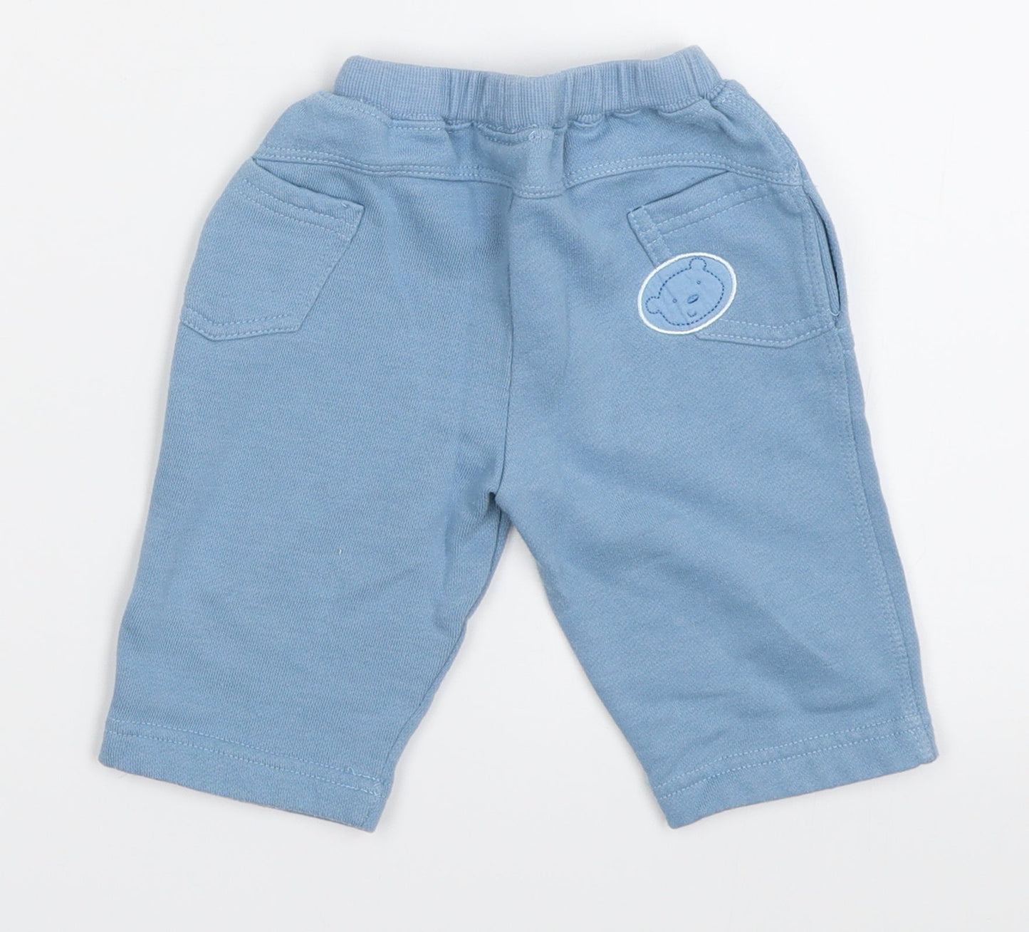 TU Boys Blue   Jogger Trousers Size 0-3 Months