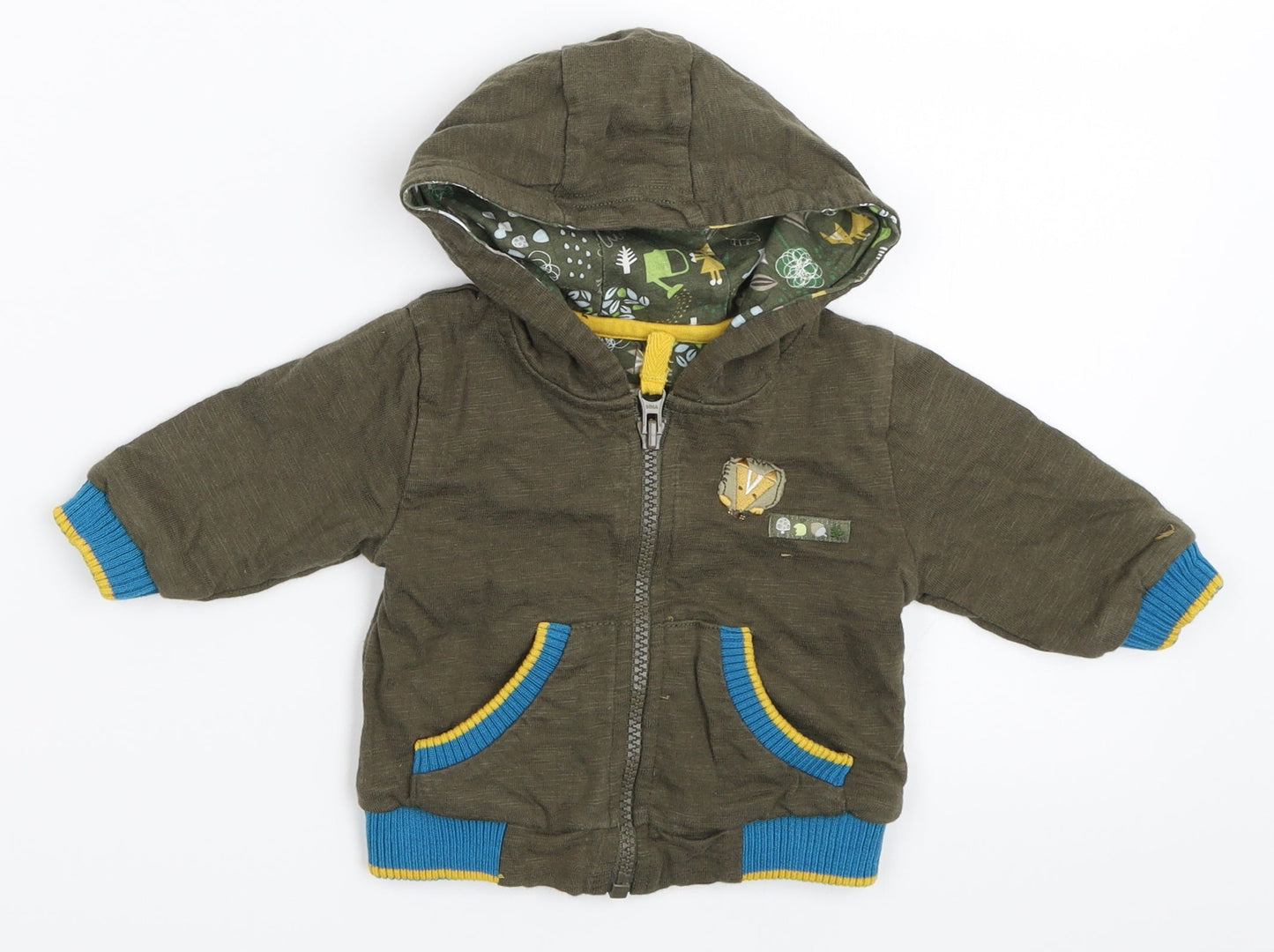 TU Boys Green   Jacket  Size 0-3 Months