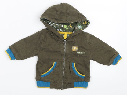 TU Boys Green   Jacket  Size 0-3 Months