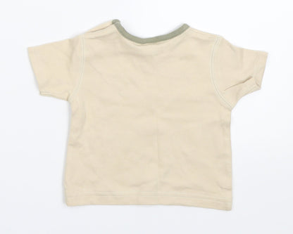 NEXT Boys Beige   Basic T-Shirt Size Newborn