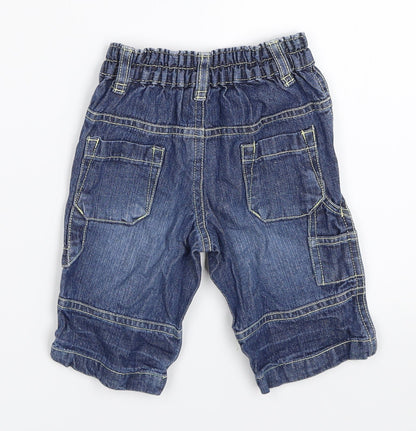 Cherokee Boys Blue  Denim Capri Jeans Size 0-3 Months