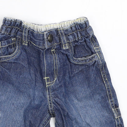Cherokee Boys Blue  Denim Capri Jeans Size 0-3 Months