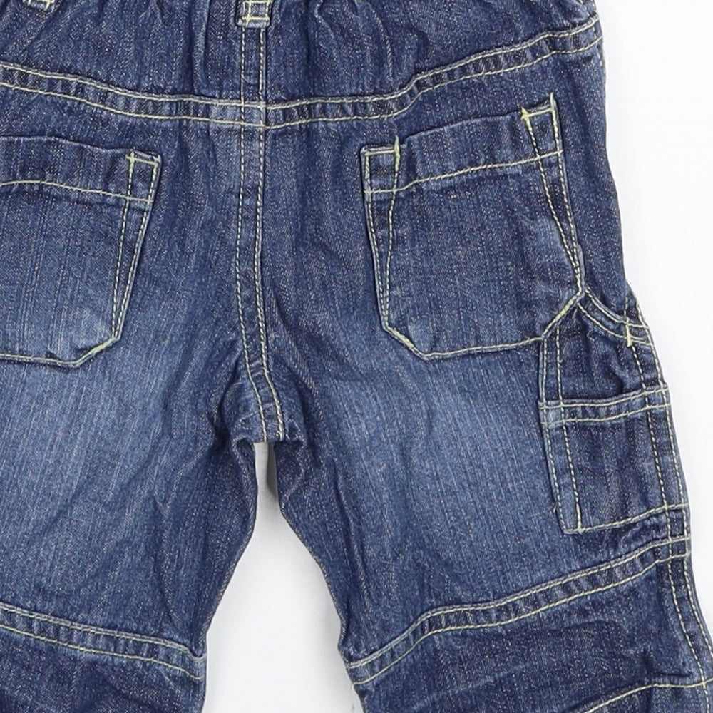 Cherokee Boys Blue  Denim Capri Jeans Size 0-3 Months