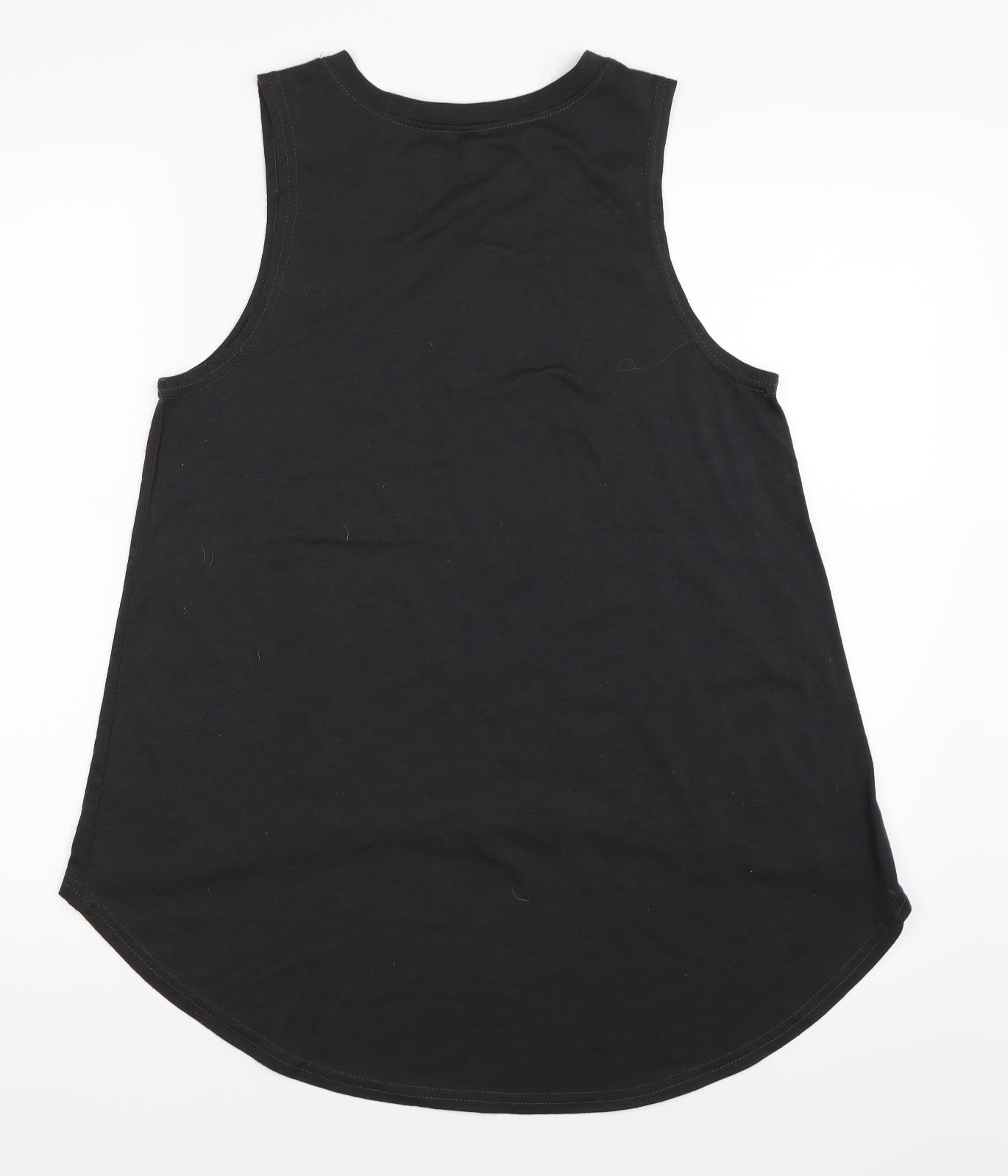 Womens UK Size XL Preworn Grey Basic Tank