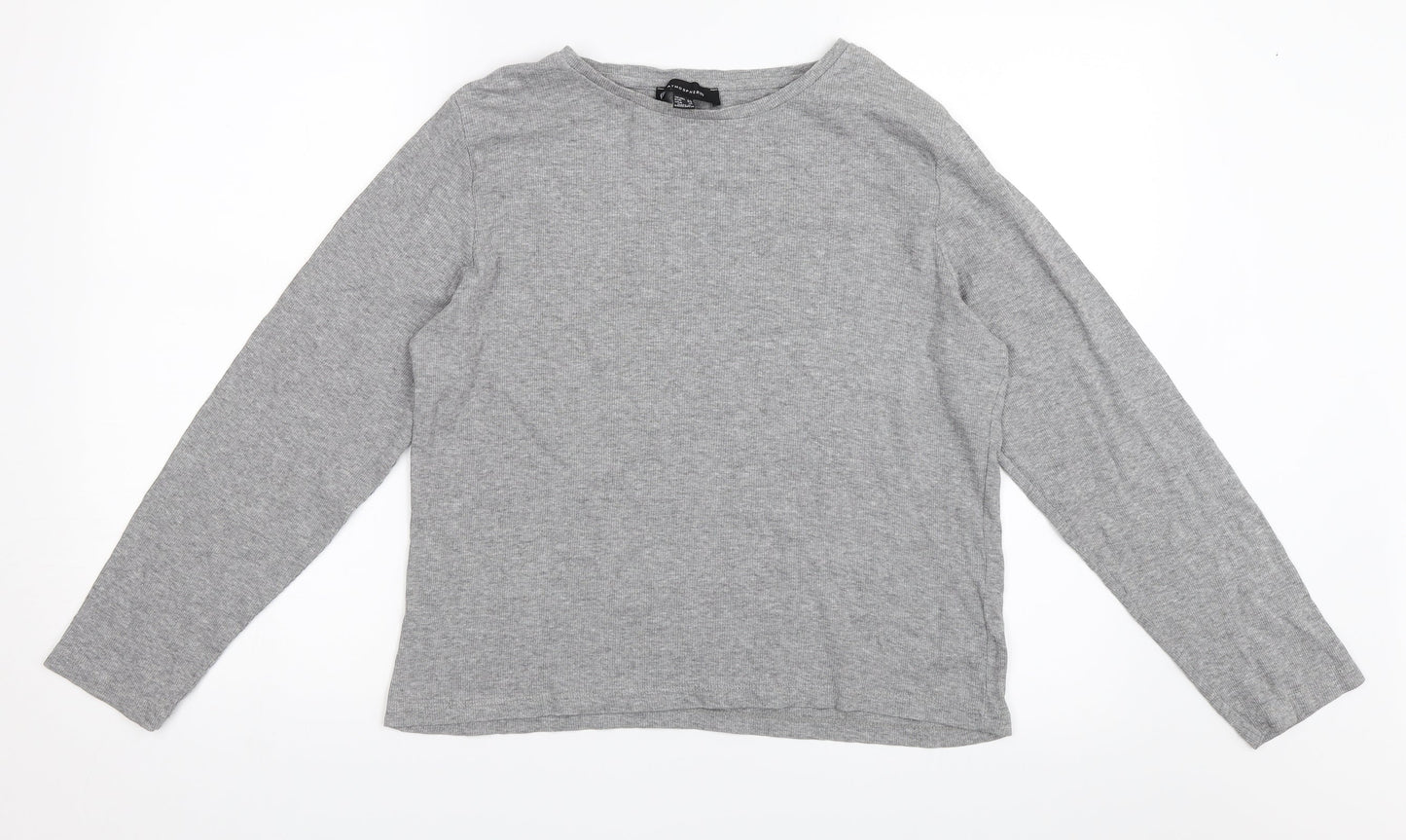 Womens UK Size 20 Atmosphere Grey Basic T-Shirt