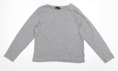 Womens UK Size 20 Atmosphere Grey Basic T-Shirt