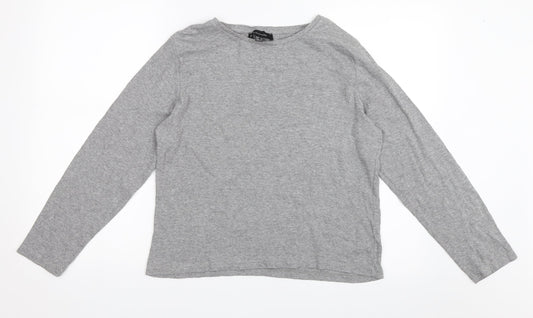 Womens UK Size 20 Atmosphere Grey Basic T-Shirt