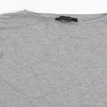 Womens UK Size 20 Atmosphere Grey Basic T-Shirt