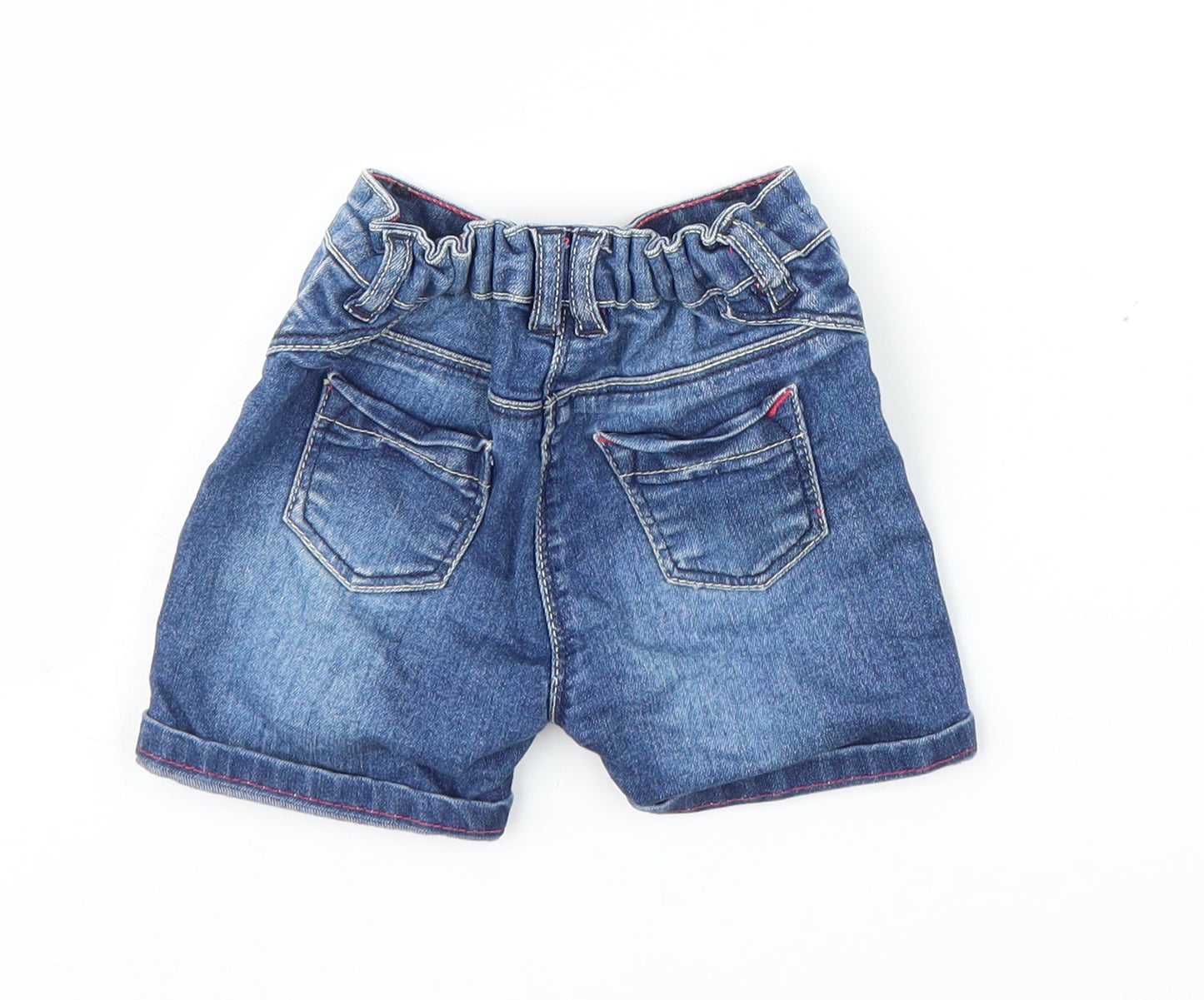 Matalan Girls Blue   Capri Trousers Size 12-18 Months  - Shorts