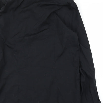 F&F Mens Black    Button-Up Size 15.5