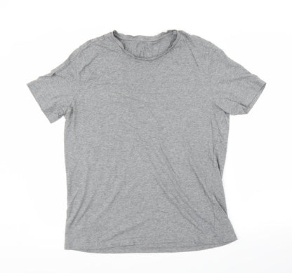 Womens UK Size XL M&S Grey Basic T-Shirt