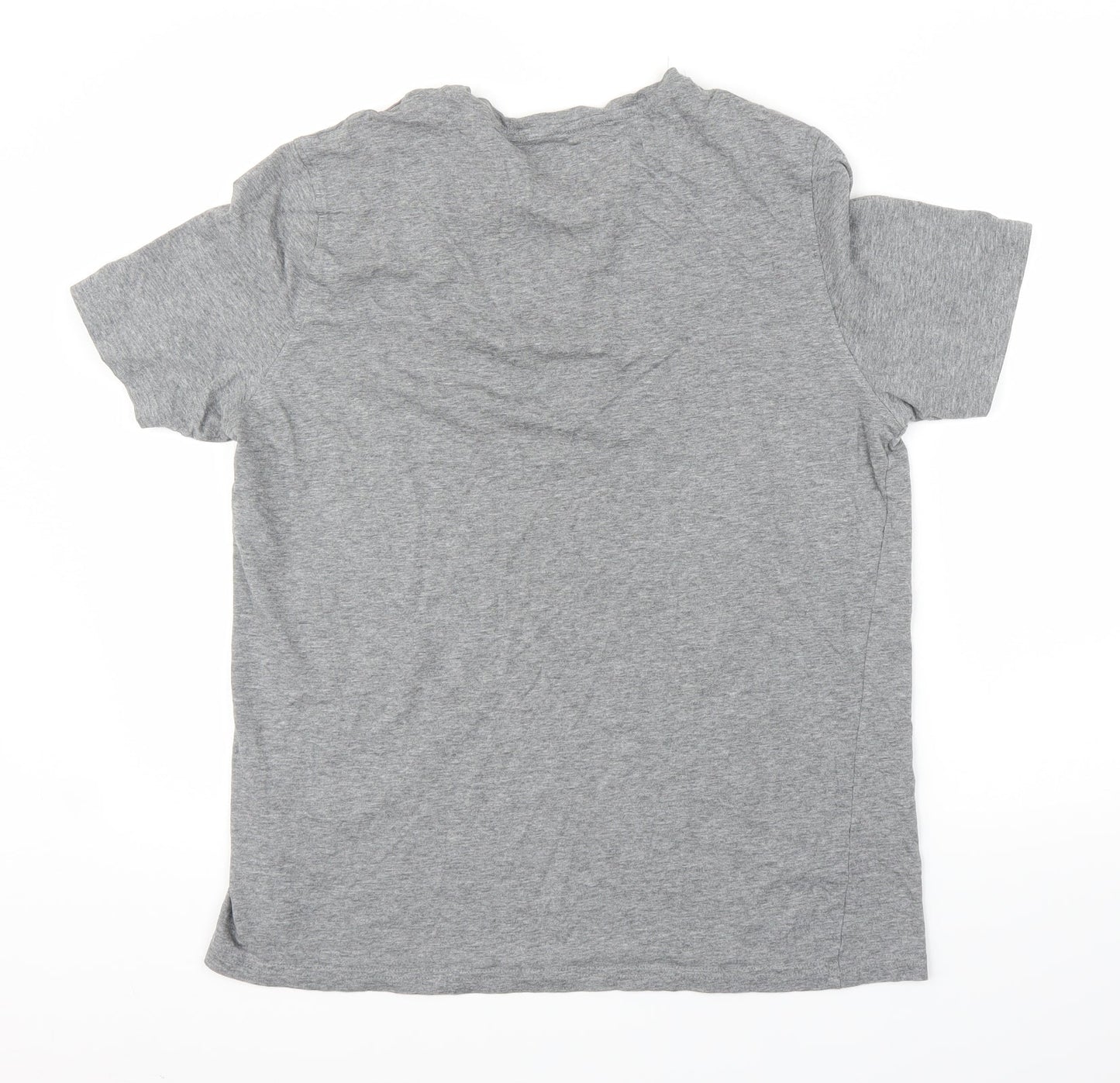 Womens UK Size XL M&S Grey Basic T-Shirt