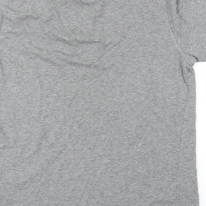 Womens UK Size XL M&S Grey Basic T-Shirt