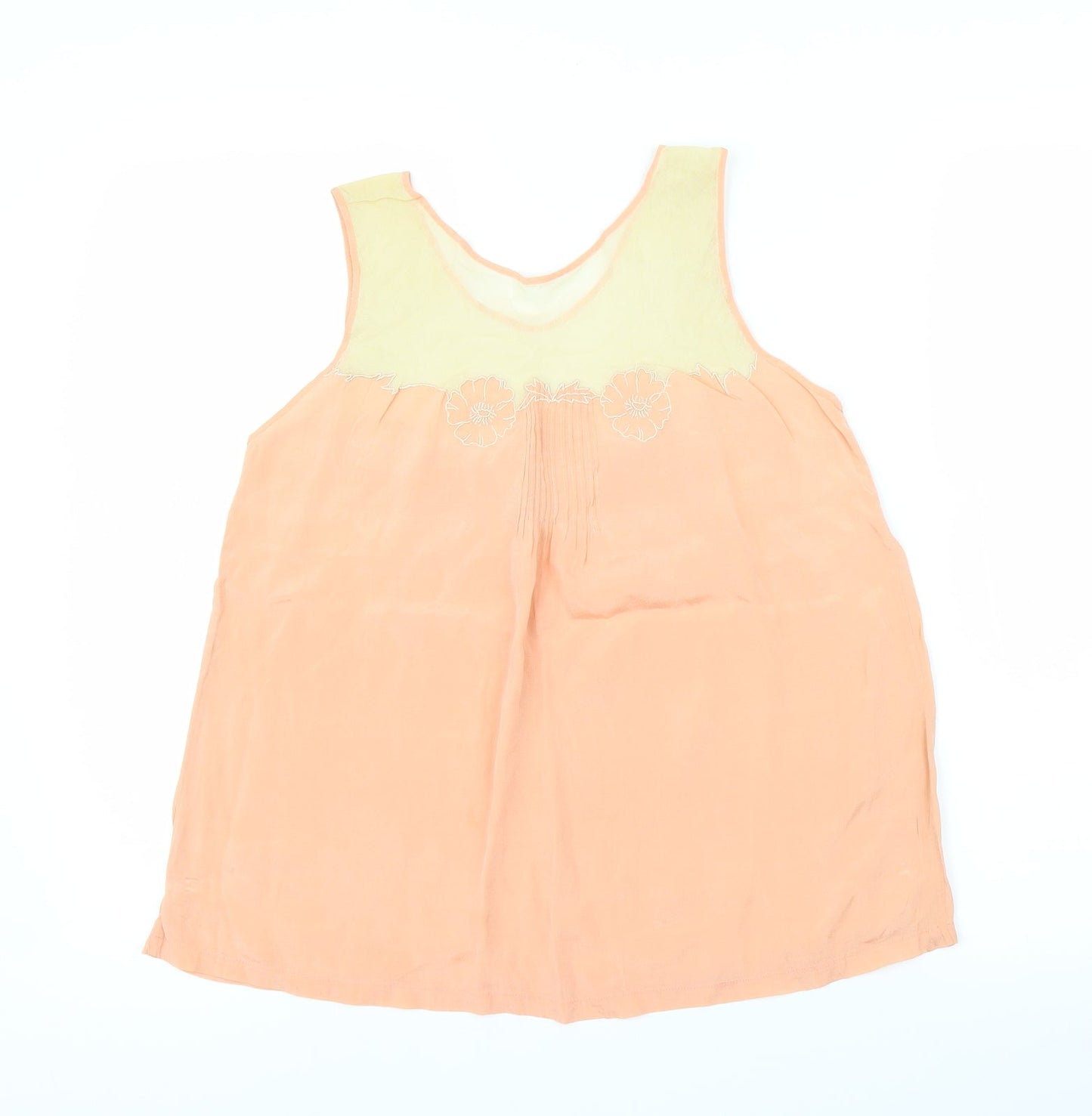 Womens UK Size M Preworn Pink Basic Blouse