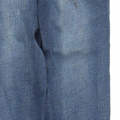 Tian Ge Jeans Womens Blue  Denim Straight Jeans Size S L28 in