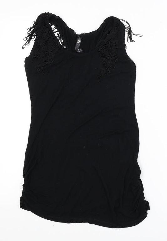 Bay Womens Black   Basic Tank Size 10