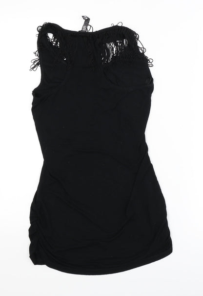 Bay Womens Black   Basic Tank Size 10