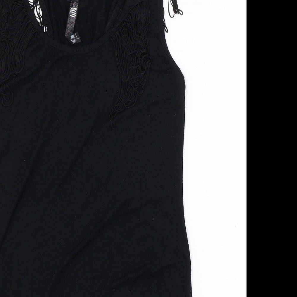 Bay Womens Black   Basic Tank Size 10