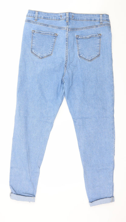 Miss Laufen Womens Blue  Denim Skinny Jeans Size 36 in L26 in