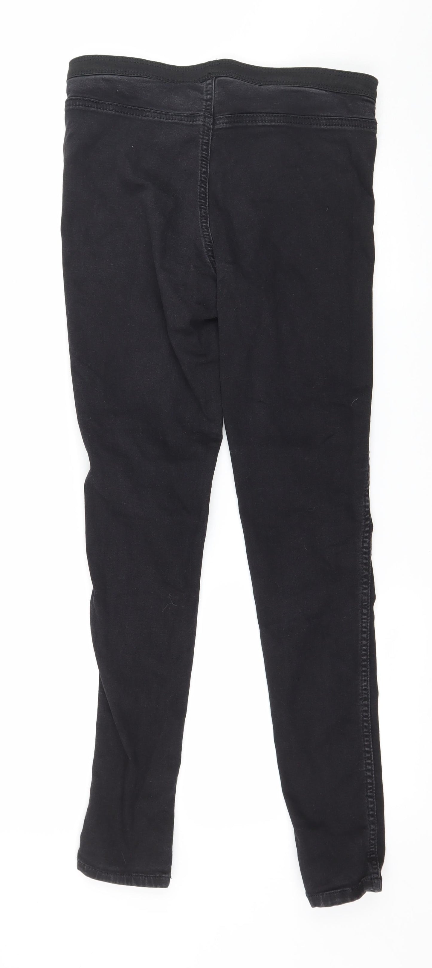 FC Jeans Womens Black  Denim Skinny Jeans Size 10 L28 in