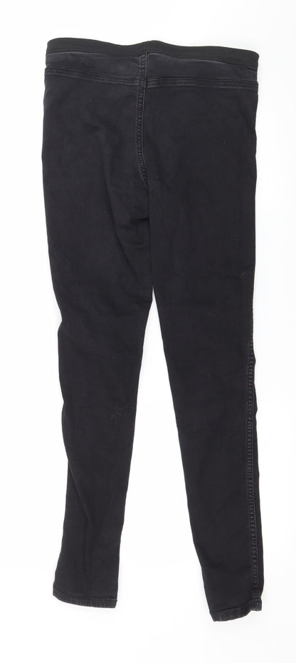 FC Jeans Womens Black  Denim Skinny Jeans Size 10 L28 in