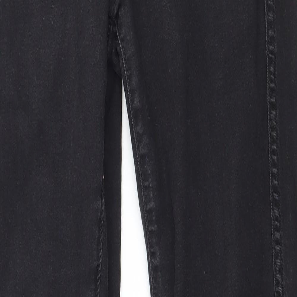 FC Jeans Womens Black  Denim Skinny Jeans Size 10 L28 in