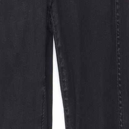 FC Jeans Womens Black  Denim Skinny Jeans Size 10 L28 in