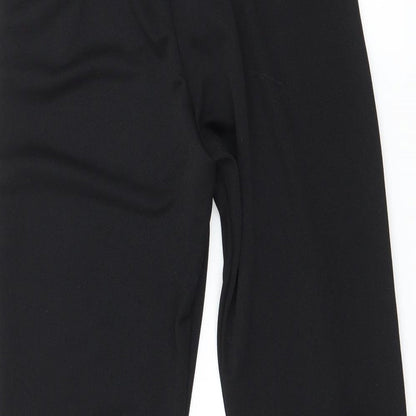 Womens UK Size 10 PRETTYLITTLETHING Regular Fit  Black Trousers