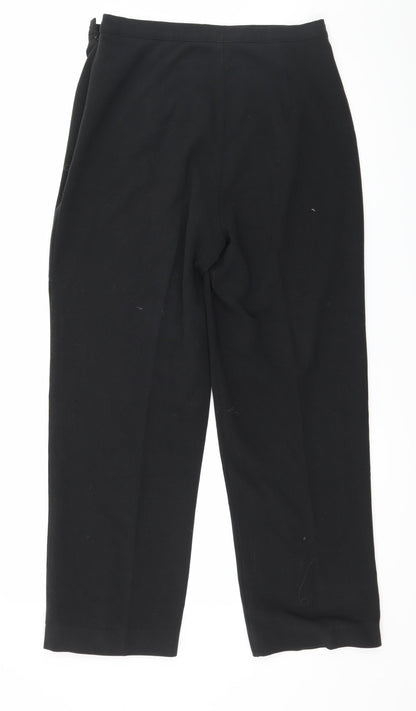Felisa Womens Black   Trousers  Size 12 L26 in
