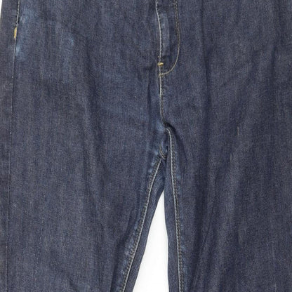 Womens UK Size 14 Disco Slim Fit Skinny Blue Jeans