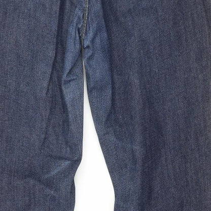 Womens UK Size 14 Disco Slim Fit Skinny Blue Jeans