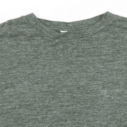 H&M Womens Green  Knit Pullover Hoodie Size M