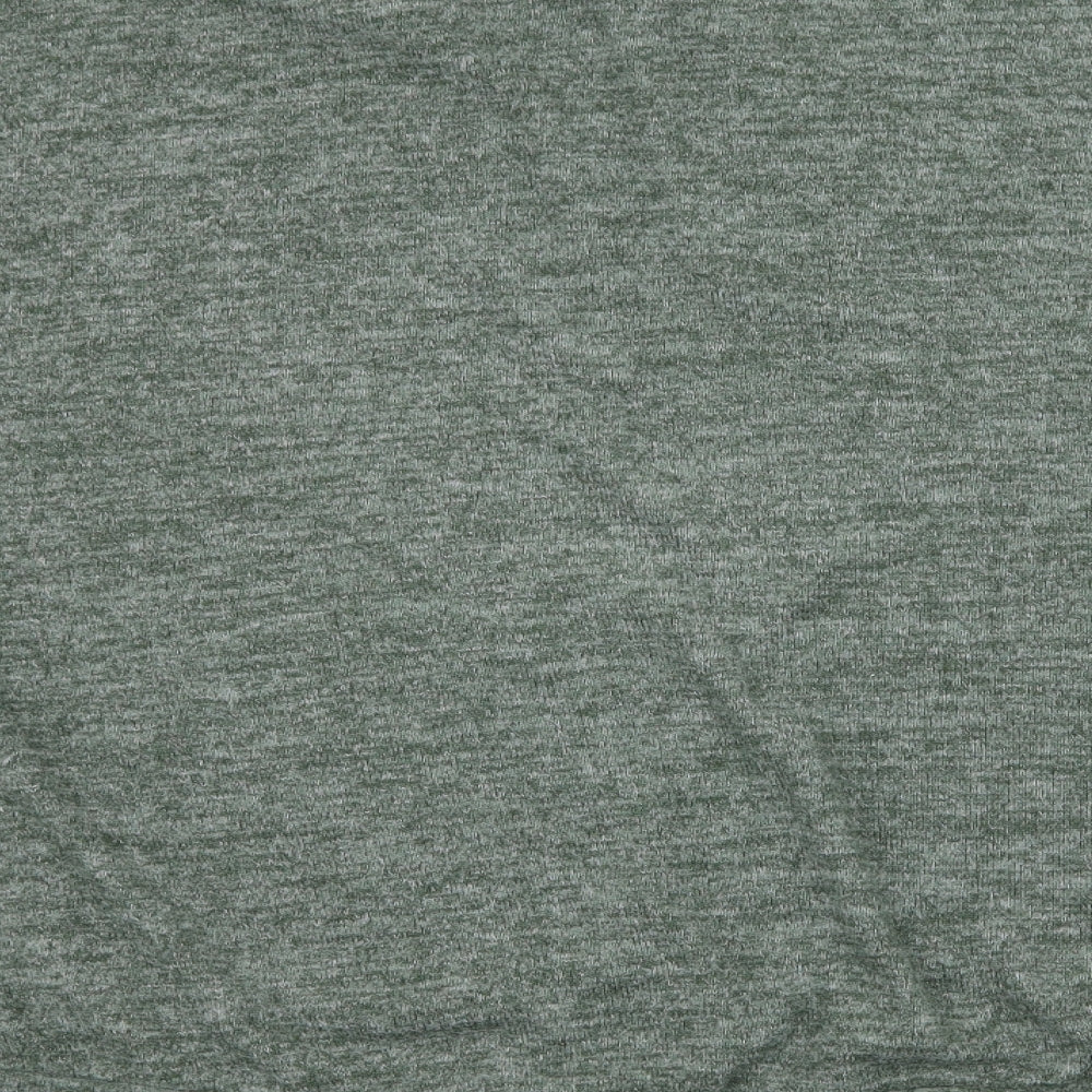 H&M Womens Green  Knit Pullover Hoodie Size M