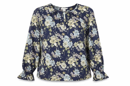 Womens UK Size 8 H&M Blue Basic Blouse