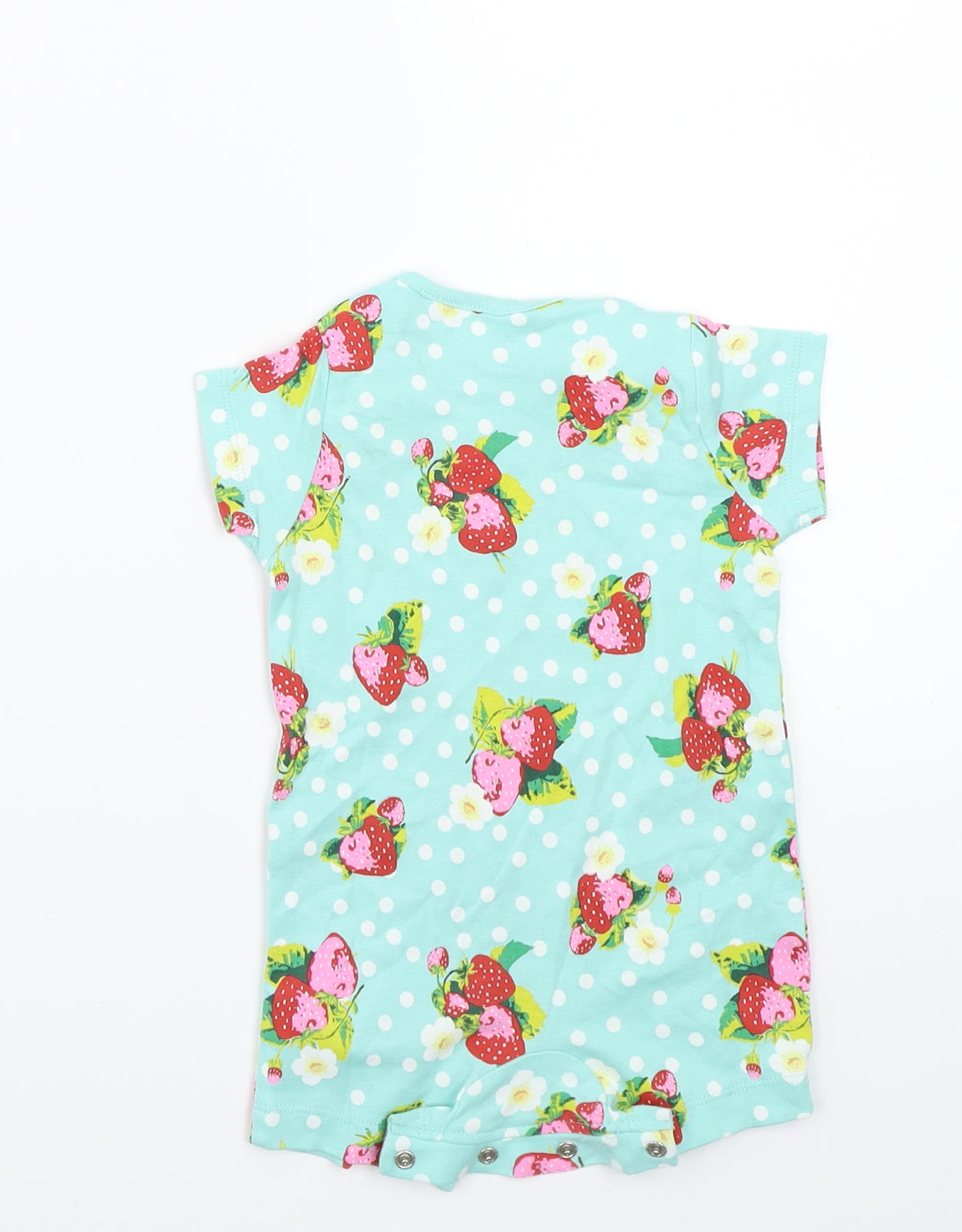 NEXT Baby Blue Polka Dot  Babygrow One-Piece Size 0-3 Months