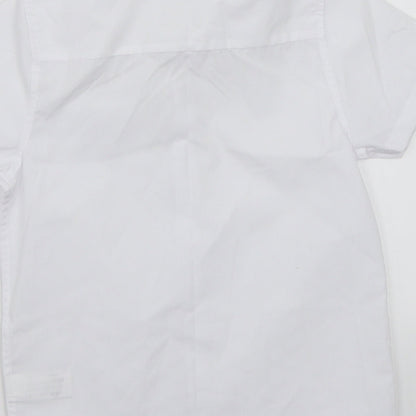 NEXT Boys White   Basic Button-Up Size 6-7 Years