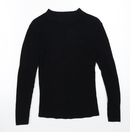 Primark Womens Black  Rayon Pullover Jumper Size 12