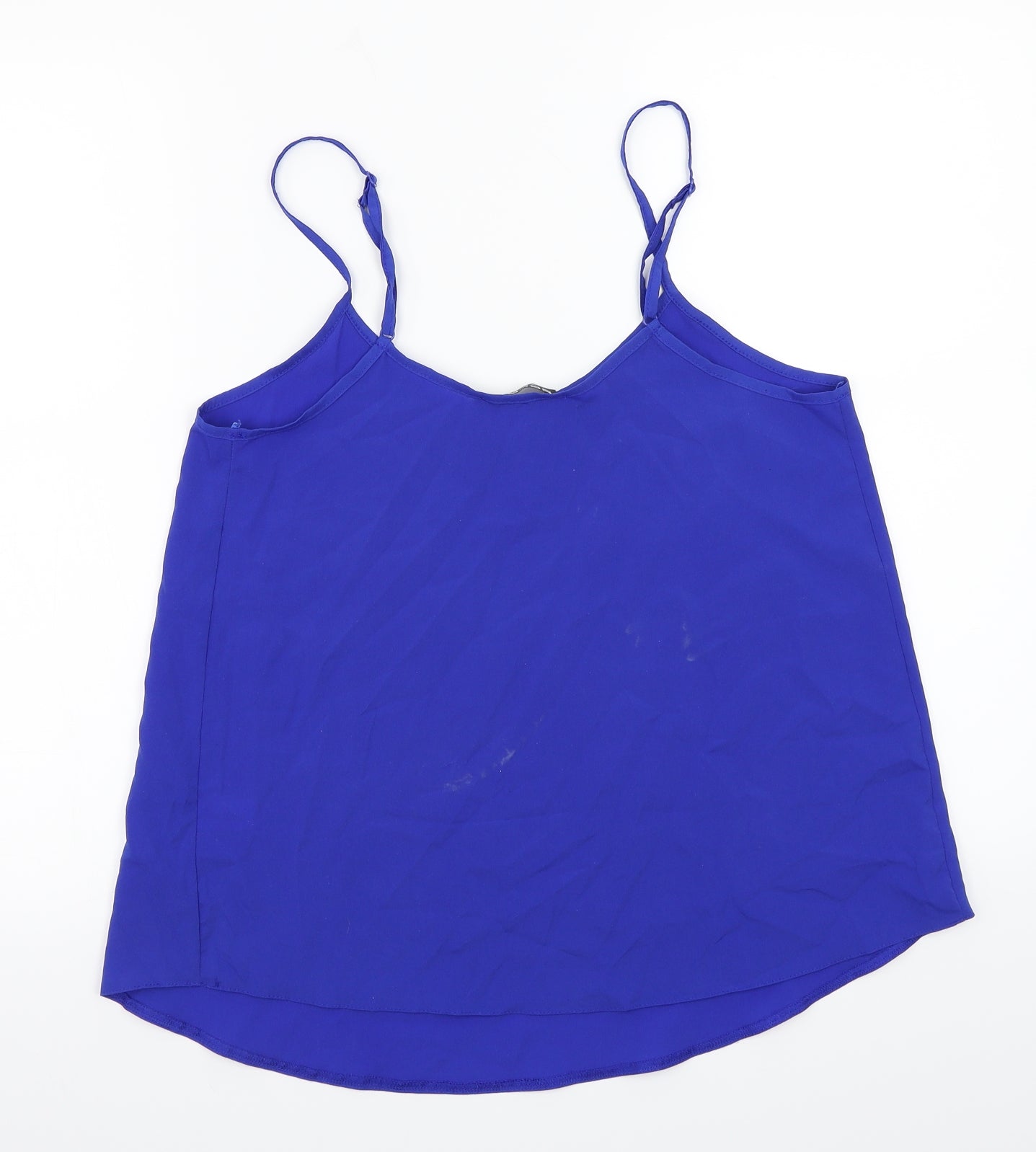Womens UK Size 12 Select Blue Basic T-Shirt