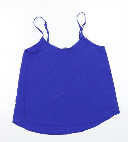 Womens UK Size 12 Select Blue Basic T-Shirt