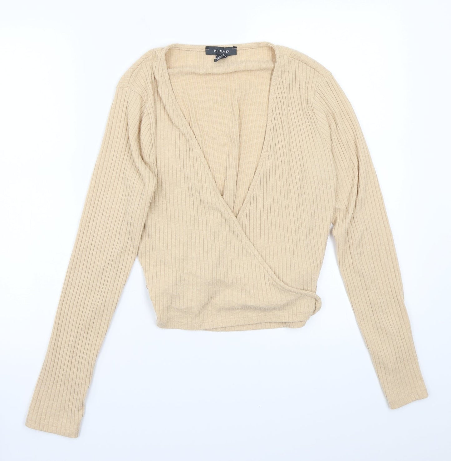Primark Womens Beige   Cardigan Jumper Size M