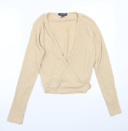 Primark Womens Beige   Cardigan Jumper Size M