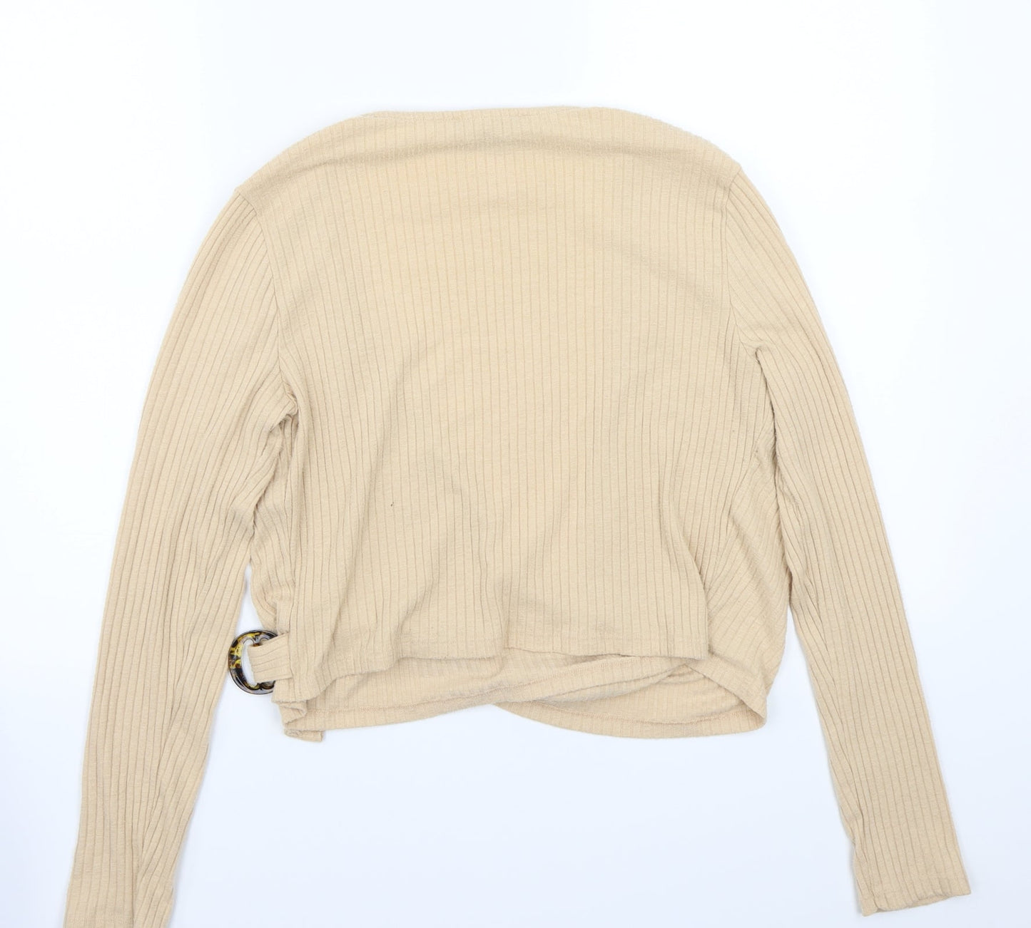 Primark Womens Beige   Cardigan Jumper Size M
