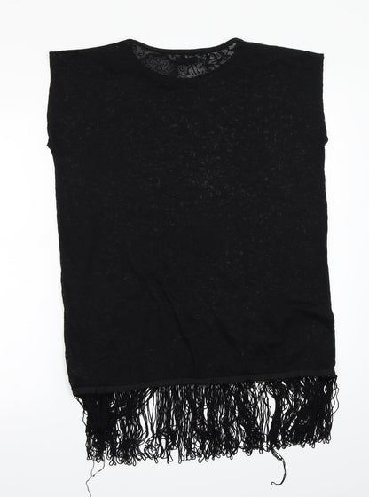 F&F Womens Black   Basic T-Shirt Size S