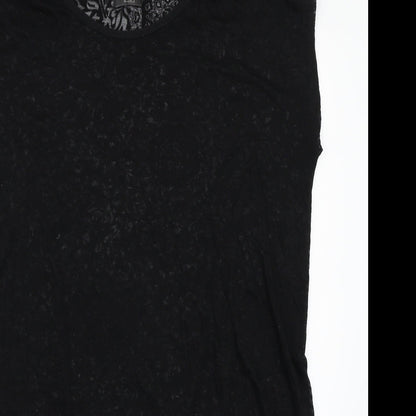 F&F Womens Black   Basic T-Shirt Size S