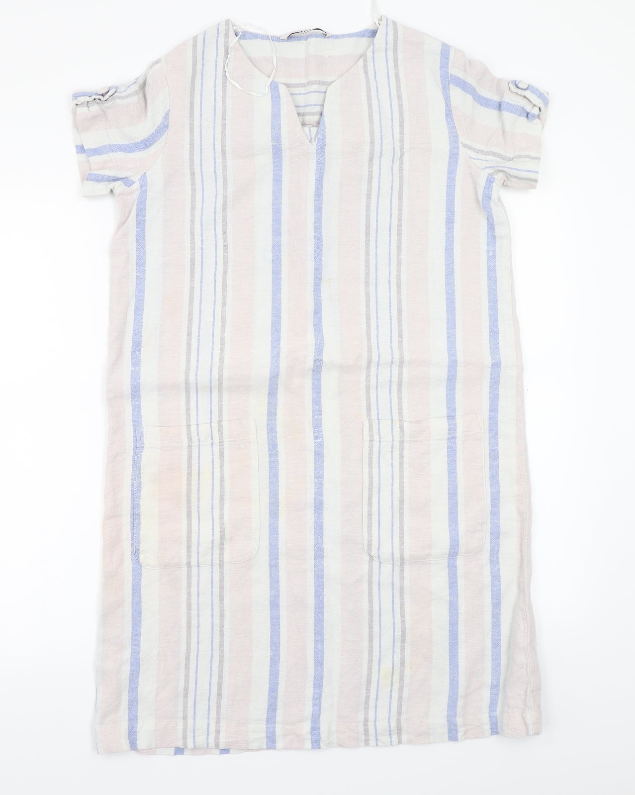 TU Womens Pink Striped  A-Line  Size 10