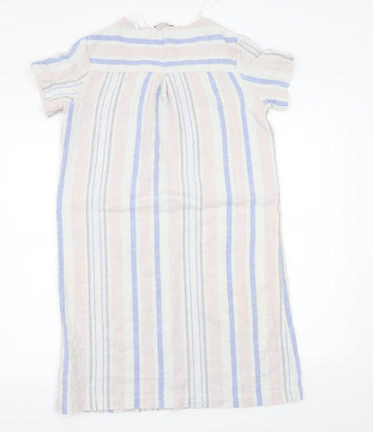 TU Womens Pink Striped  A-Line  Size 10